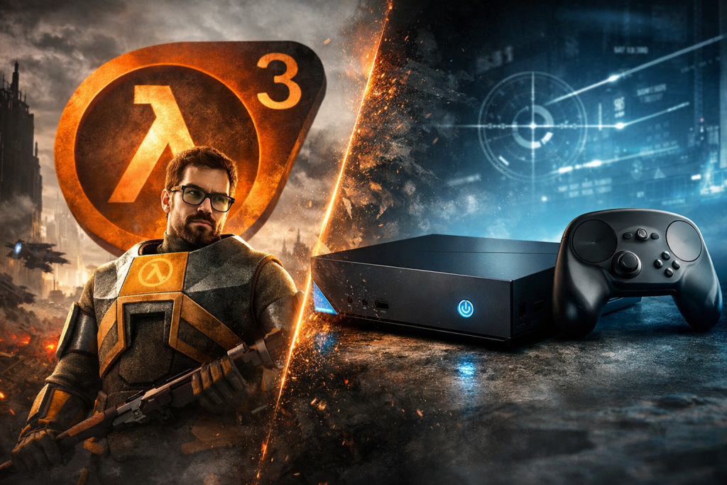Half-Life 3 no dependería del estreno de Steam Machine: Valve separa sus calendarios