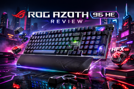 ¿400€ por un teclado? El ASUS ROG Azoth 96 HE tiene una respuesta