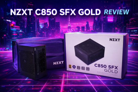 NZXT C850 SFX Gold: 850W reales en solo 100 mm para montar un ITX sin límites