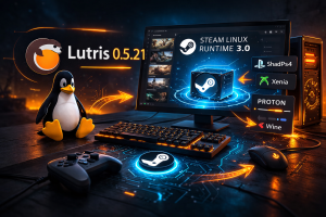 Lutris 0.5.21 da un paso firme en Linux: ya permite ejecutar juegos dentro del nuevo Steam Linux Runtime 3.0