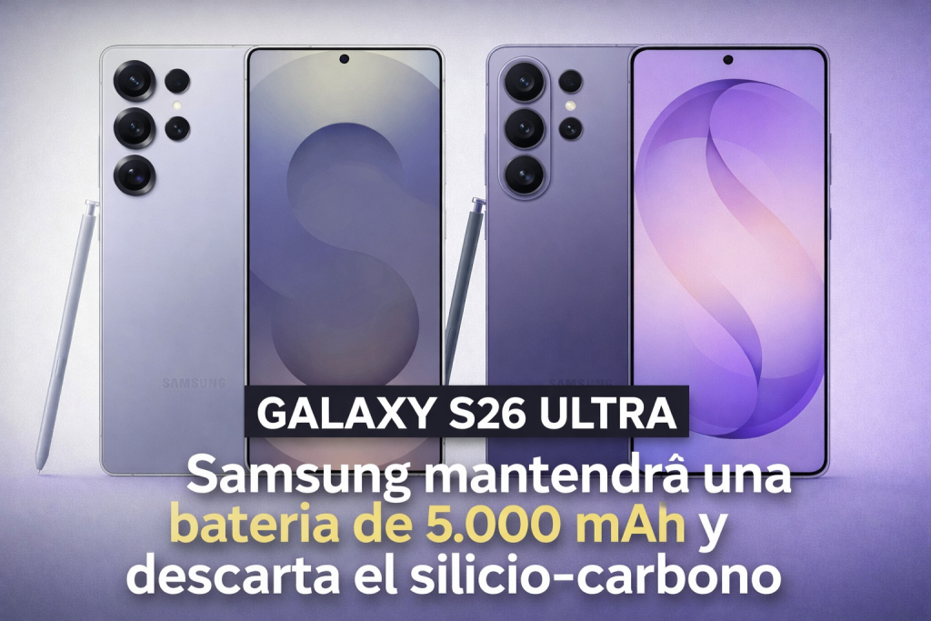 Samsung Galaxy S26 Ultra: el salto que muchos esperaban no llegará por la batería