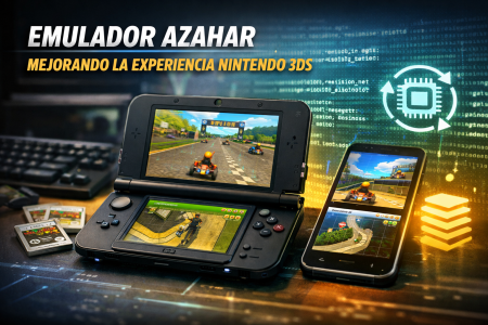 Azahar da un salto técnico que suaviza la emulación de Nintendo 3DS