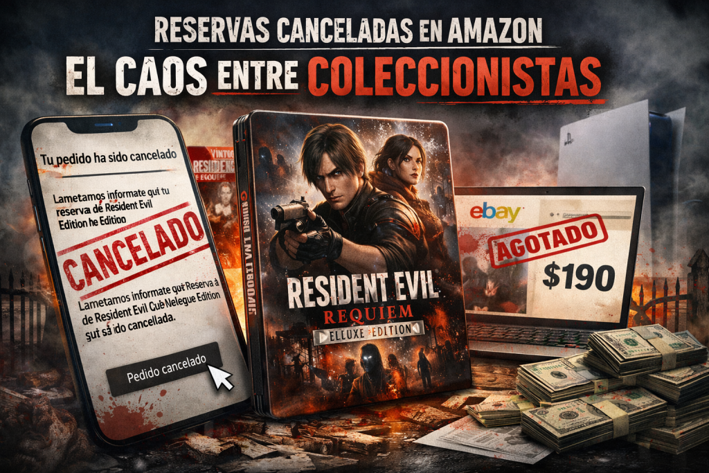 Amazon anula reservas de Resident Evil Requiem Deluxe Edition y desata el caos entre coleccionistas