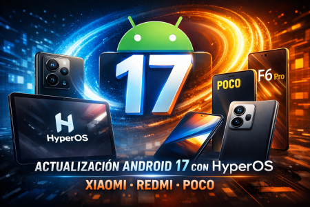 Más de 80 móviles Xiaomi, Redmi y Poco recibirán Android 17 con HyperOS Más de 80 móviles Xiaomi, Redmi y Poco recibirán Android 17 con HyperOS