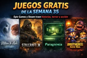 Juegos gratis de la semana #35: terror, plataformeo y emociones Juegos gratis de la semana #35: terror, plataformeo y emociones