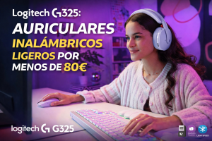 Logitech G presenta los nuevos auriculares G325: LIGHTSPEED, 24 bits y precio ajustado