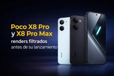 Poco X8 Pro y X8 Pro Max aparecen en renders filtrados Poco X8 Pro y X8 Pro Max aparecen en renders filtrados