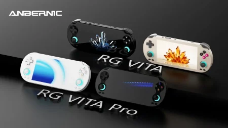 Anbernic revive el espíritu de PS Vita con dos nuevas consolas portátiles para 2026