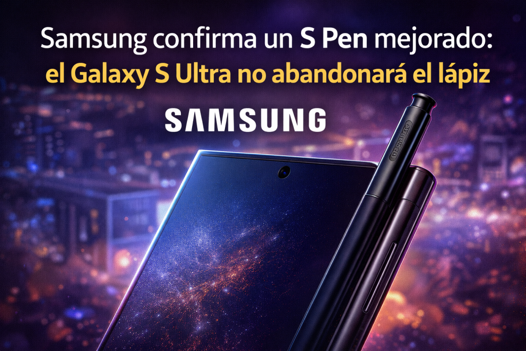Samsung confirma un S Pen mejorado: el Galaxy S Ultra no abandonará el lápiz