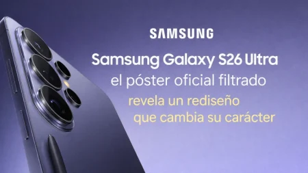 Samsung Galaxy S26 Ultra: el póster oficial filtrado revela un rediseño que cambia su carácter Samsung Galaxy S26 Ultra: el póster oficial filtrado revela un rediseño que cambia su carácter
