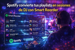 Spotify convierte tus playlists en sesiones de DJ con Smart Reorder