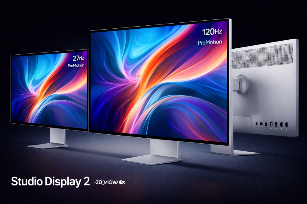Apple prepara dos nuevos Studio Display 2 con ProMotion y HDR