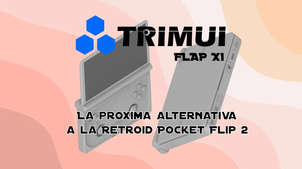 TrimUI Flap X1: la próxima alternativa compacta a la Retroid Pocket Flip 2
