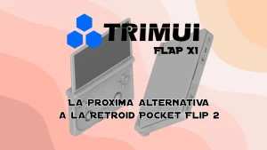 TrimUI Flap X1: la próxima alternativa compacta a la Retroid Pocket Flip 2