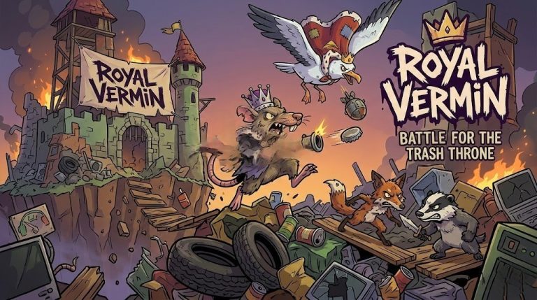Royal Vermin: el nuevo juego gratuito de Nintendo Switch que convierte tu salón en un vertedero real