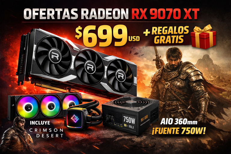 ¿Esperabas para renovar tu PC? La Radeon RX 9070 XT rompe el mercado con regalos que no verás dos veces