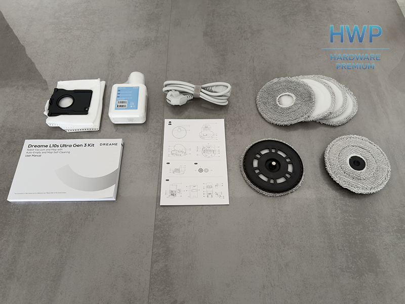 Accesorios de la Dreame L10s Ultra Gen 3 Kit