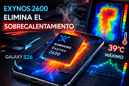 Samsung Exynos 2600 elimina el thermal throttling y cambia el rumbo de la serie Galaxy S26
