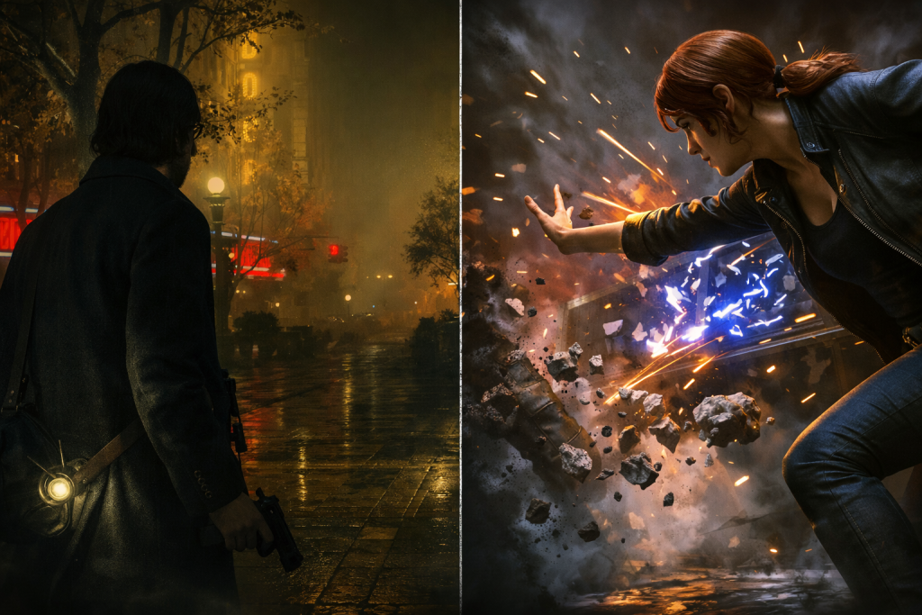 La actualización PlayStation 5 Pro PSSR 2.0 llegará a Alan Wake 2 y Control para mejorar estabilidad de imagen y claridad de movimiento