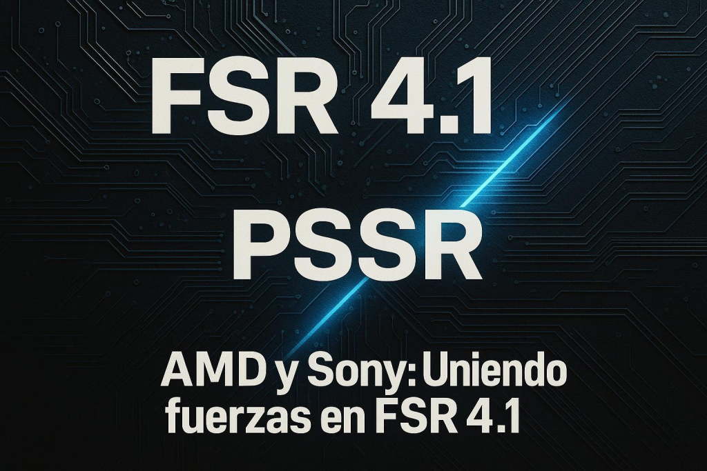 AMD y Sony acercan caminos: FSR 4.1 en RDNA 4 bebe de la base técnica de PSSR en PS5 Pro AMD y Sony acercan caminos: FSR 4.1 en RDNA 4 bebe de la base técnica de PSSR en PS5 Pro