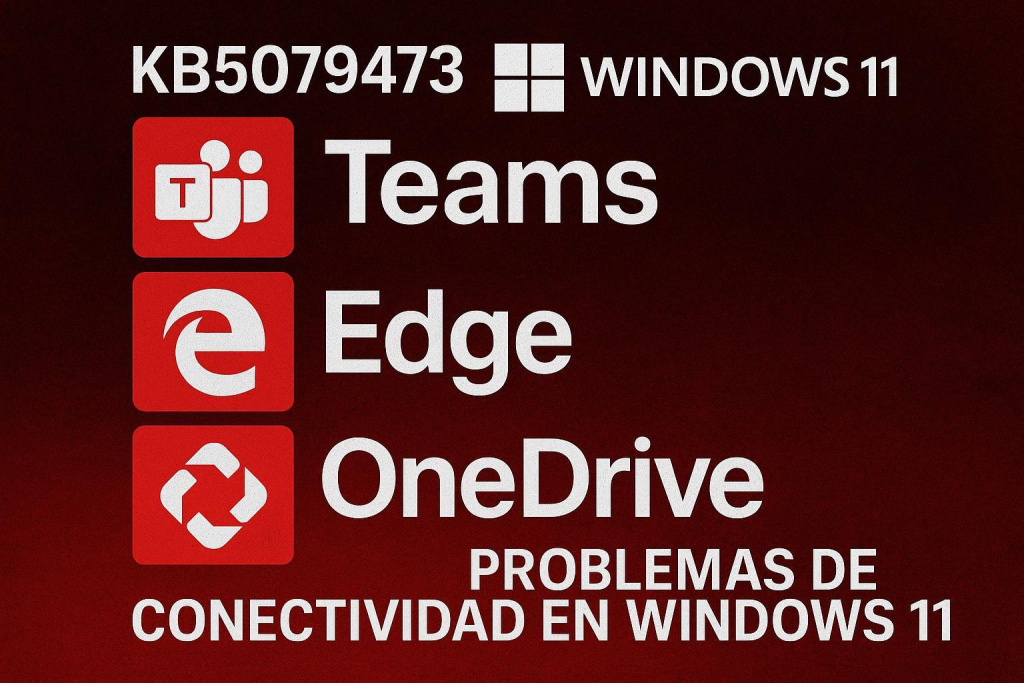 KB5079473 deja sin conexión a Teams, Edge, OneDrive y Copilot en Windows 11, y Microsoft ya lo admite KB5079473 deja sin conexión a Teams, Edge, OneDrive y Copilot en Windows 11, y Microsoft ya lo admite