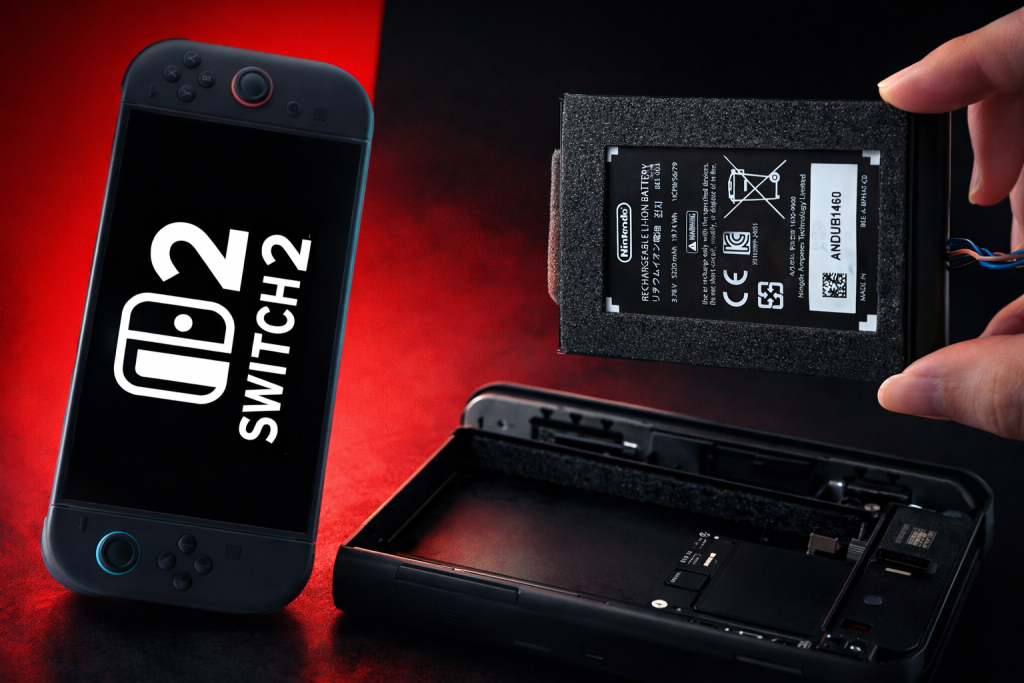 Nintendo prepara una Switch 2 para Europa con batería extraíble por exigencias regulatorias