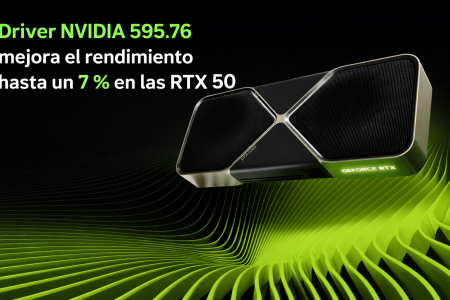 NVIDIA corrige un fallo oculto en sus drivers 595.76 y algunos usuarios ya ven hasta un 7 % más de rendimiento en las RTX 50