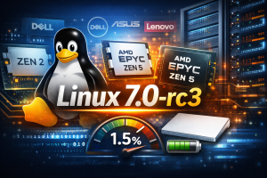 Linux 7.0-rc3 llega con una oleada de cambios y un desarrollo más intenso de lo habitual
