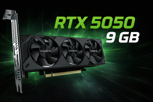 La NVIDIA GeForce RTX 5050 de 9 GB aparece filtrada con GDDR7 y el mismo número de núcleos