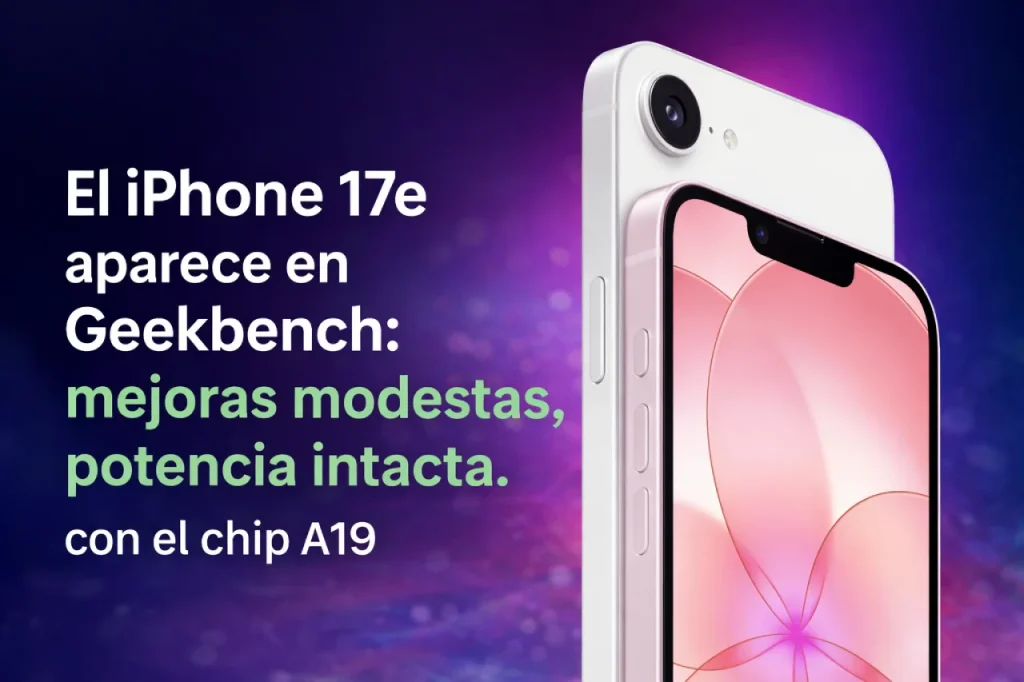 El iPhone 17e aparece en Geekbench: mejora poco, pero mantiene la potencia donde importa