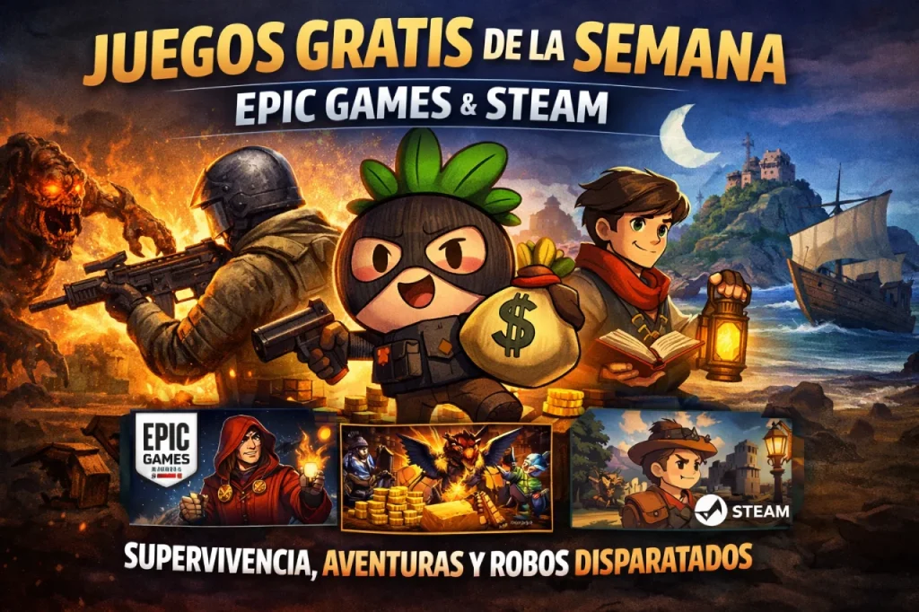 Juegos gratis de la semana #37: ¡Un nabo atraca un banco! Juegos gratis de la semana #37: ¡Un nabo atraca un banco!