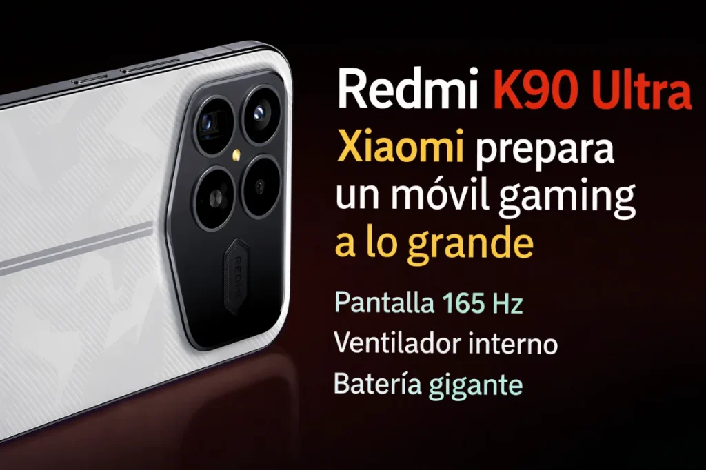 Redmi K90 Ultra: el próximo rival absoluto del RedMagic 11 Pro