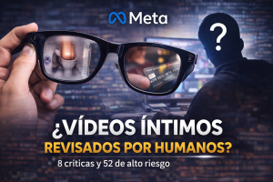Las gafas con IA de Meta podrían estar compartiendo vídeos íntimos con moderadores humanos