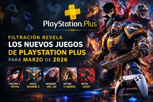 Revelados los verdaderos juegos del PlayStation Plus de marzo