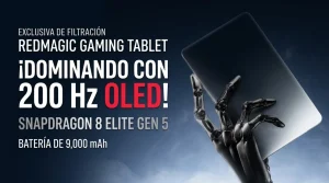 RedMagic Gaming Tablet 5 Pro: El sueño de los 200 Hz y la potencia bruta del Snapdragon 8 Elite Gen 5 RedMagic Gaming Tablet 5 Pro: El sueño de los 200 Hz y la potencia bruta del Snapdragon 8 Elite Gen 5
