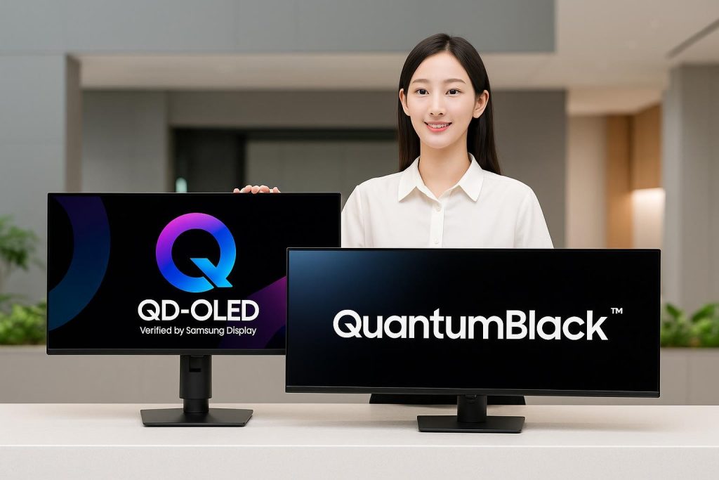 Samsung estrena QuantumBlack en QD-OLED para atajar el negro lavado y los reflejos de sus monitores Samsung estrena QuantumBlack en QD-OLED para atajar el negro lavado y los reflejos de sus monitores - Samsung QuantumBlack QD-OLED