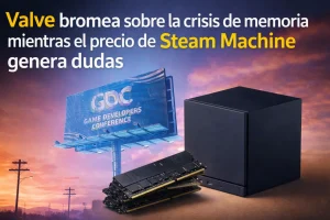 Valve bromea sobre la crisis de memoria mientras el precio de Steam Machine genera dudas