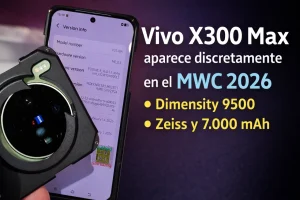 Vivo X300 Max aparece en el MWC 2026, ¿Uno de los móviles más ambiciosos del año?