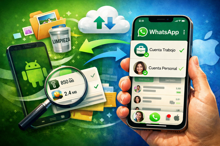 WhatsApp se cansa del caos: llega el control total del almacenamiento y la doble cuenta a iPhone