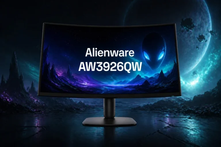 Un registro de certificación apunta al Alienware AW3926QW de 39 pulgadas
