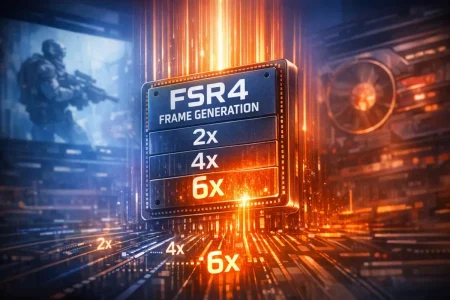 AMD prepara Frame Generation 4x y 6x desde el driver