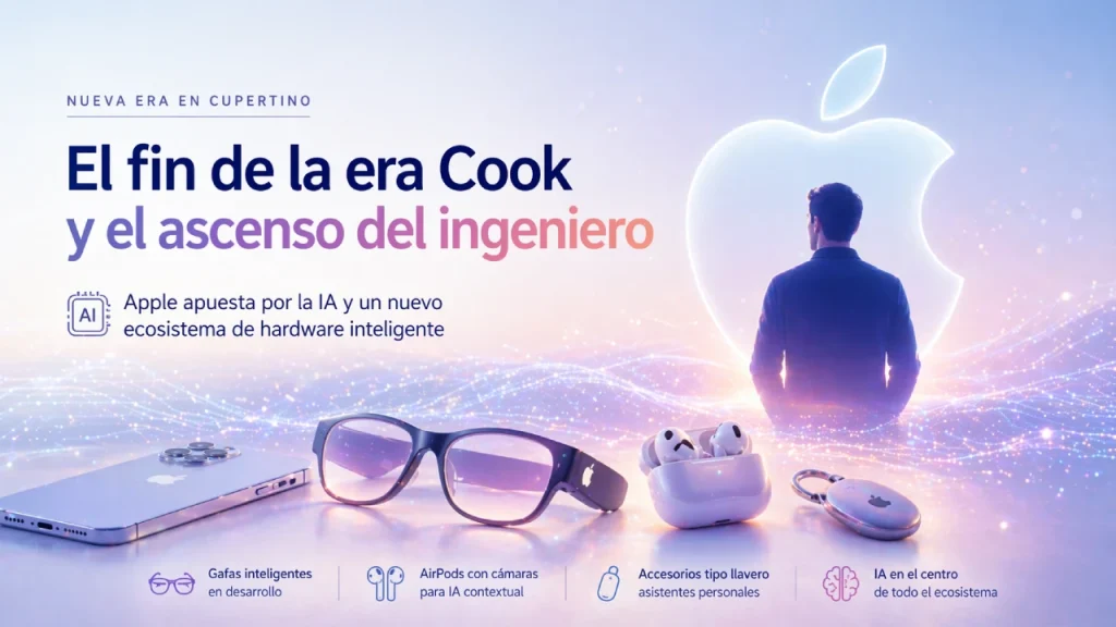 El relevo generacional en Cupertino: John Ternus toma el mando de Apple con la IA como bandera