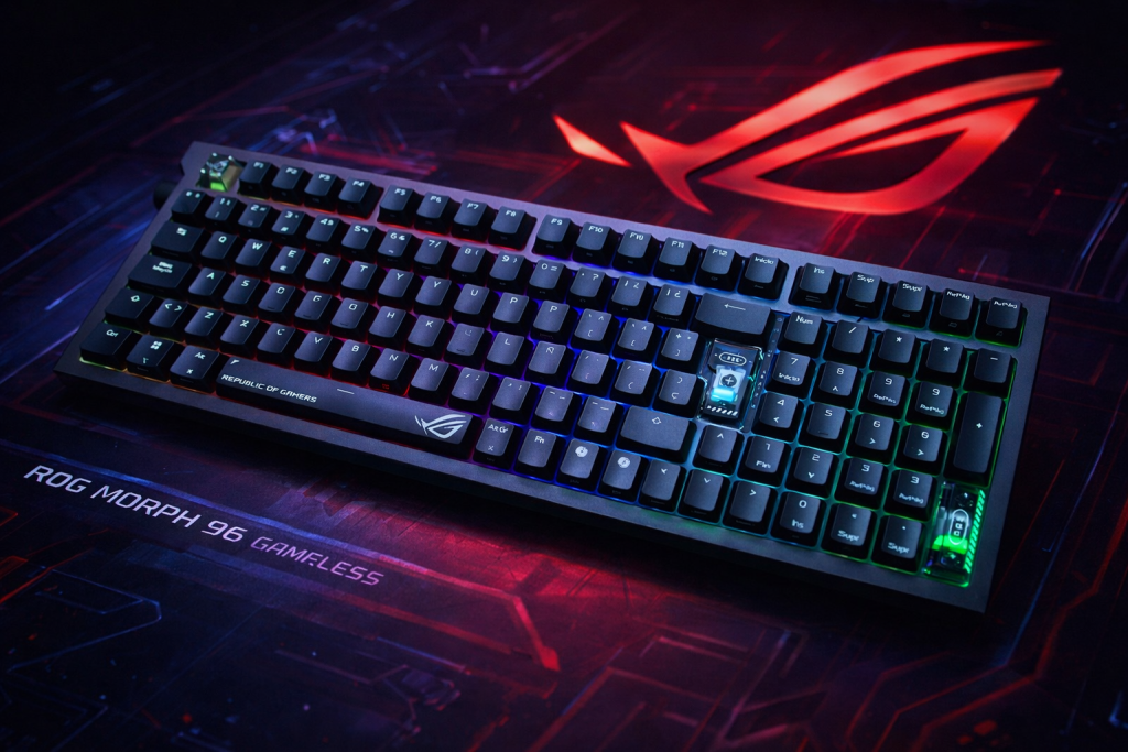 ROG Strix Morph 96 Wireless: 96% hotswap por menos de lo esperado