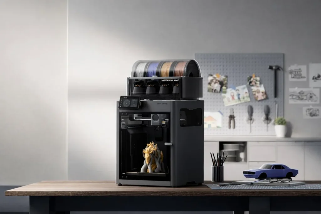 Bambu Lab lanza la X2D con doble extrusión y soporte sin marcas