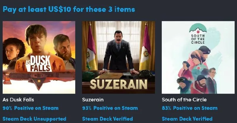 bundle de juegos steam deck 18 dolares imagen 1