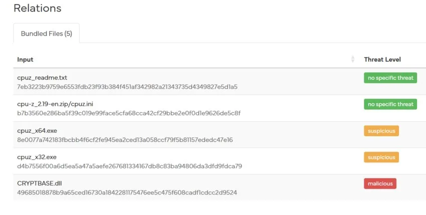 cpuz hwmonitor malware descargas oficial imagen 1
