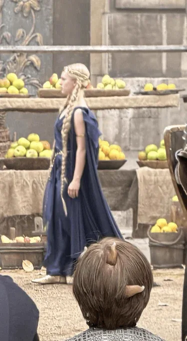 Fans believe this image may show a young Marika and possibly an Omen child.