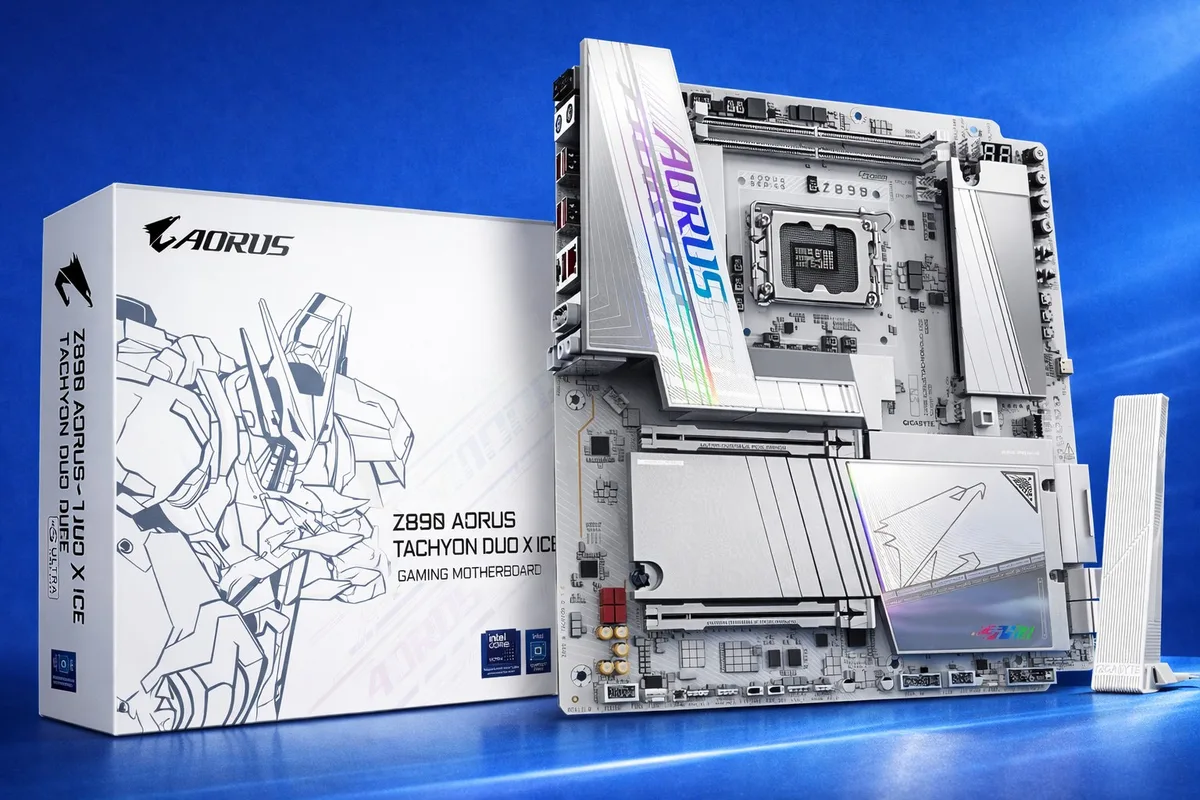 gigabyte z890 aorus tachyon duo x ice dd imagen 1