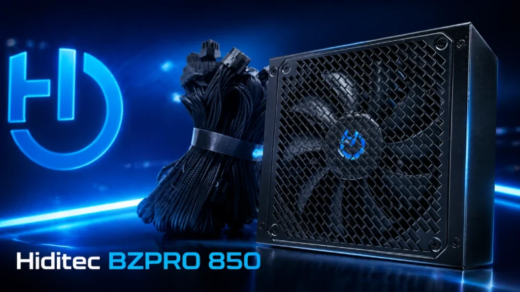 Hiditec BZPRO 850 80+ Bronze: una incursión de España en fuentes de alimentación
