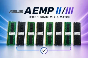 ASUS habilita mezclar DDR5 en Intel Z890 y B860 con BIOS nueva